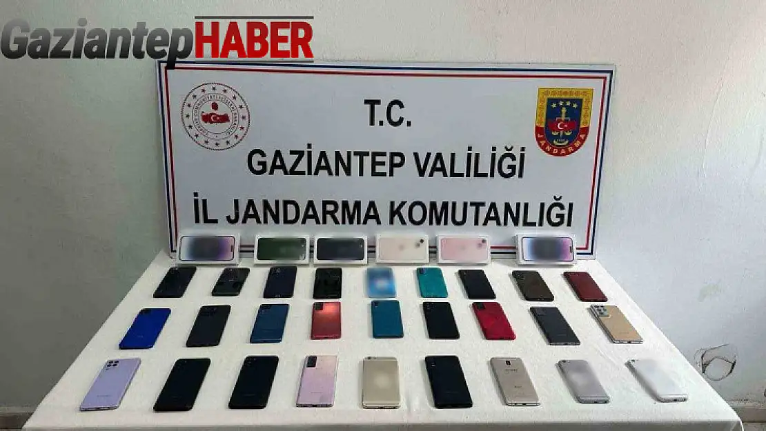 Gaziantep'te 2 milyon lira değerinde kaçak telefon ele geçirildi