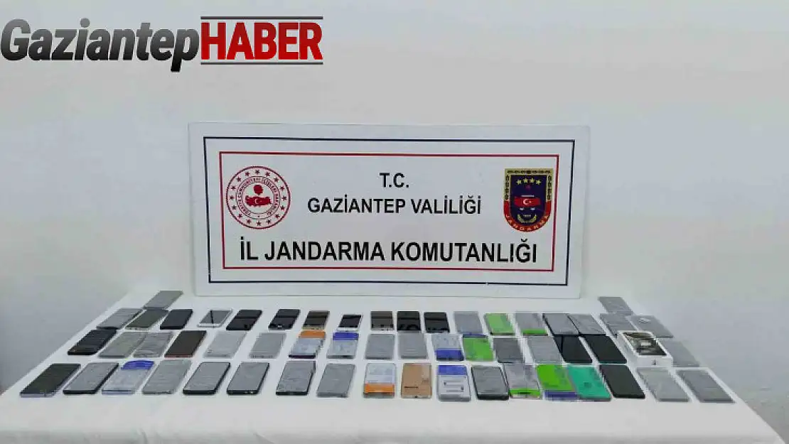 Gaziantep'te 2 milyon TL değerinde kaçak telefon ele geçirildi