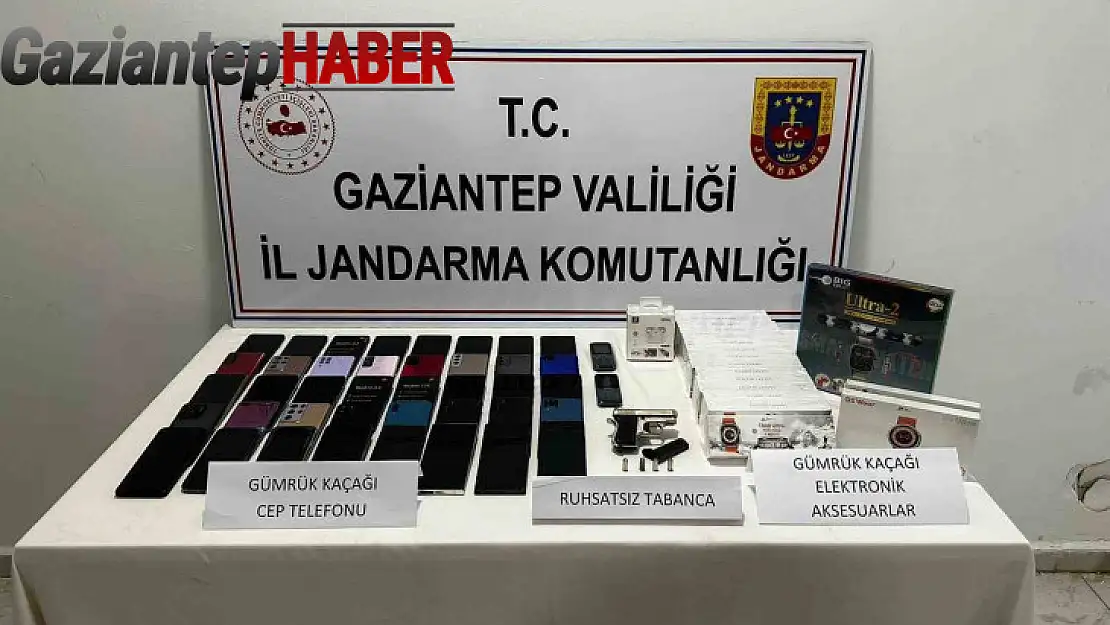 Gaziantep'te 2 milyon TL değerinde kaçak telefon ele geçirildi