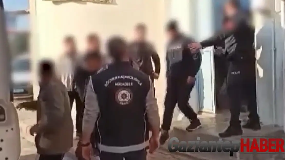 Gaziantep'te 22 düzensiz göçmen yakalandı