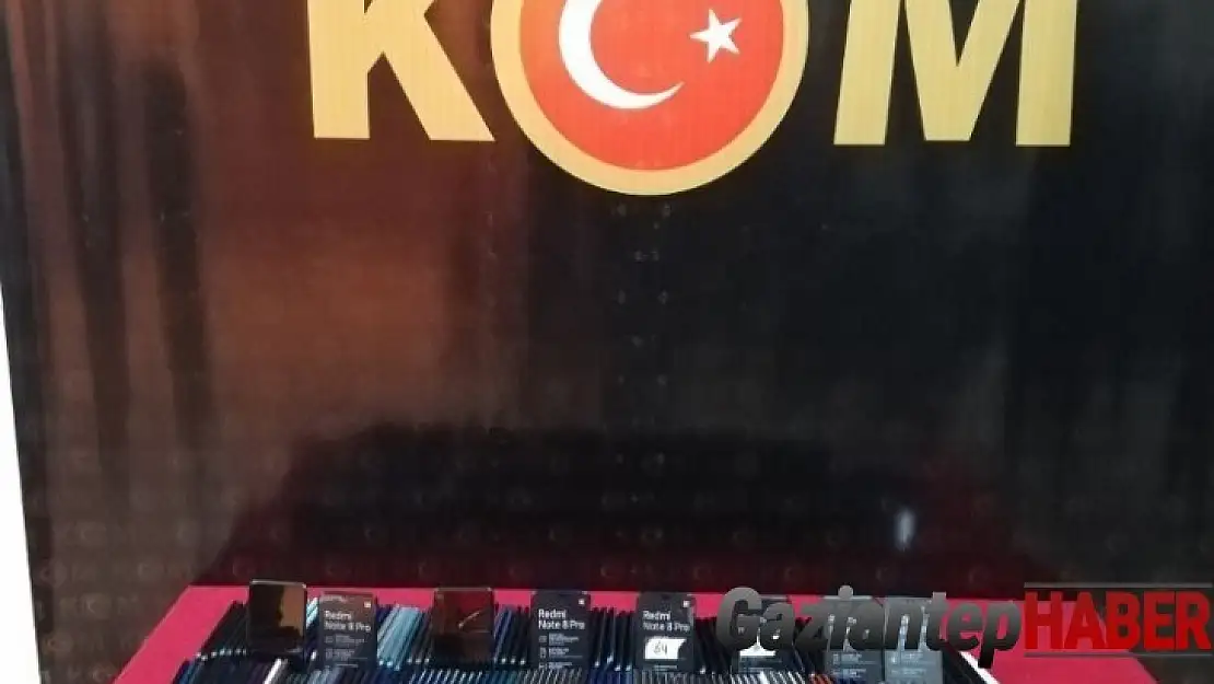 Gaziantep'te 239 adet kaçak cep telefonu ele geçirildi