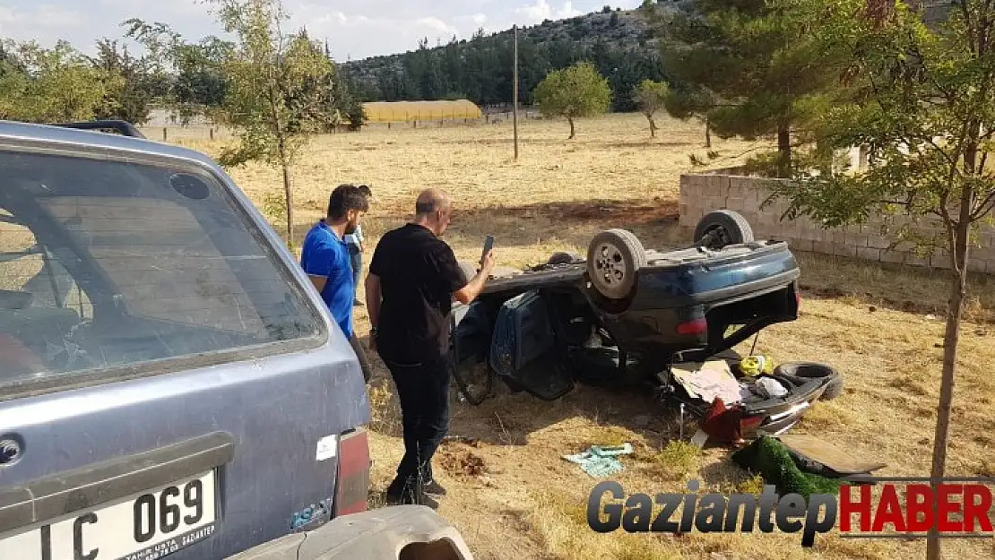 Gaziantep'te 3 otomobil çarpıştı: 4'ü ağır 6 yaralı