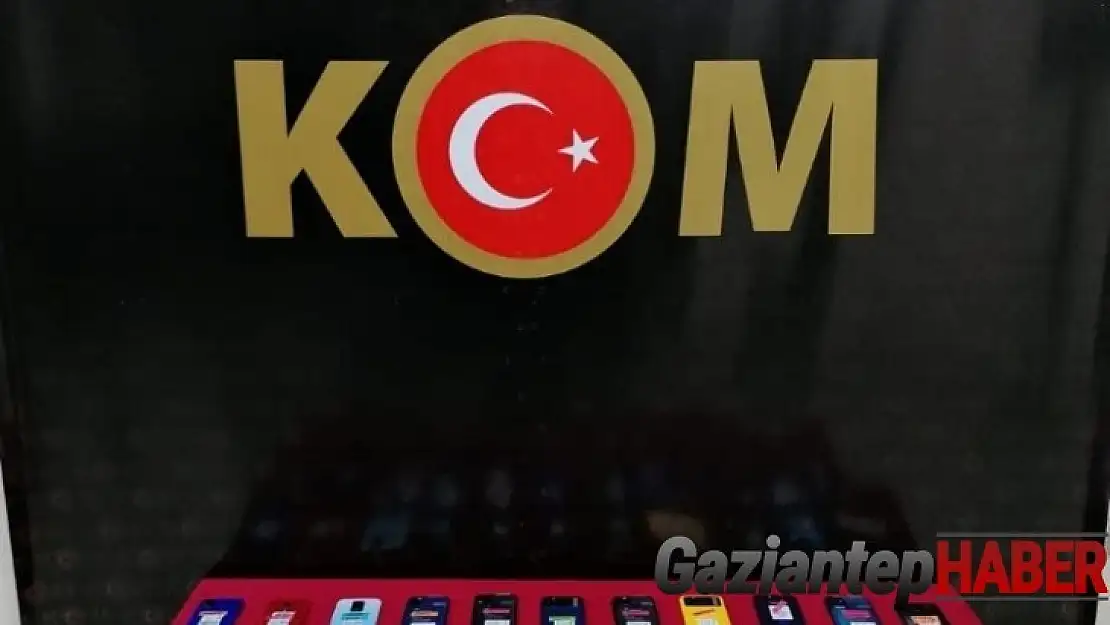 Gaziantep'te 33 adet kaçak cep telefonu ele geçirildi