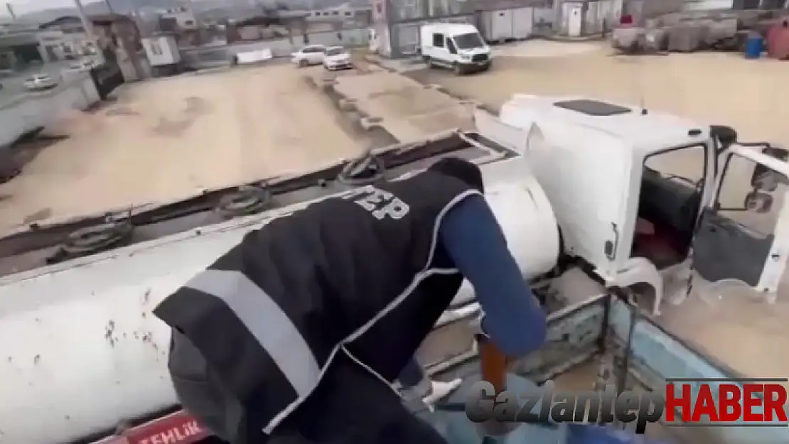 Gaziantep'te 4 bin 500 litre kaçak akaryakıt ele geçirildi