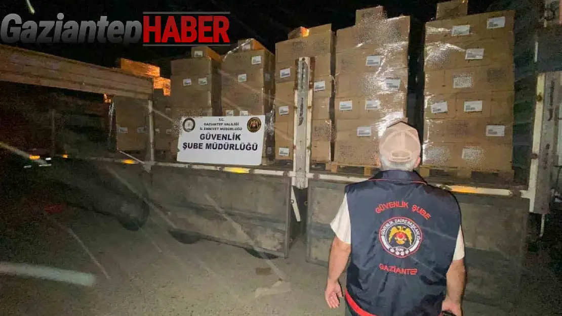 Gaziantep'te 4 milyon liralık taklit ürün ele geçirildi