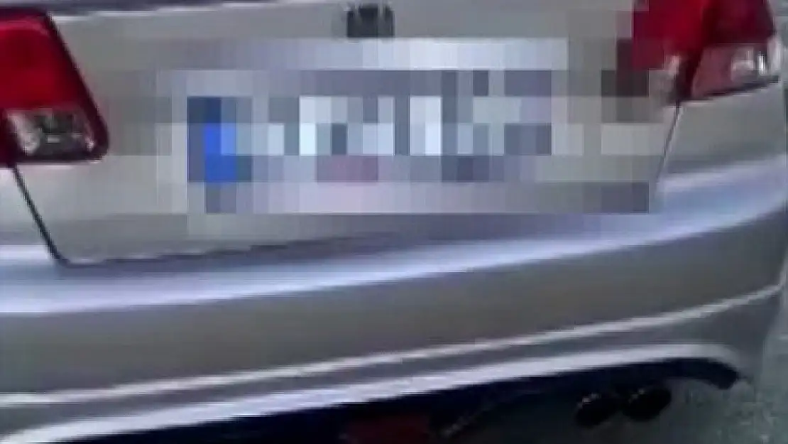 Gaziantep'te 4 modifiye araç sürücüsüne ceza