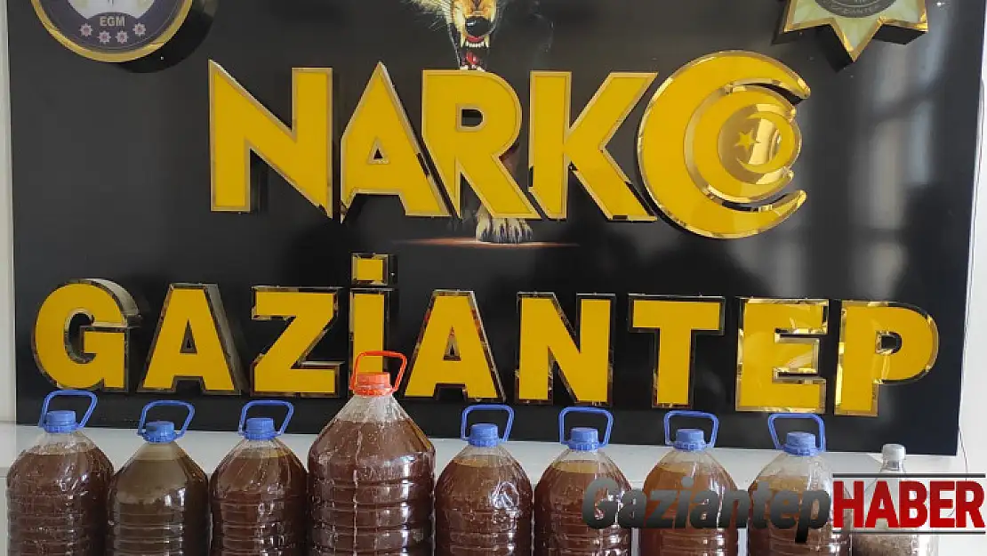 Gaziantep'te 48 kilo uyuşturucu yakalandı