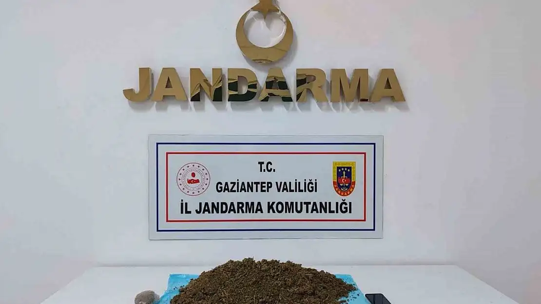 Gaziantep'te 5 kilo skunk ele geçirildi: 1 şahıs tutuklandı
