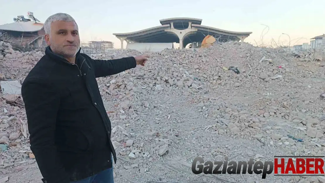Gaziantep'te 50 kişiye mezar olan binada 'kolon kesildi' iddiası