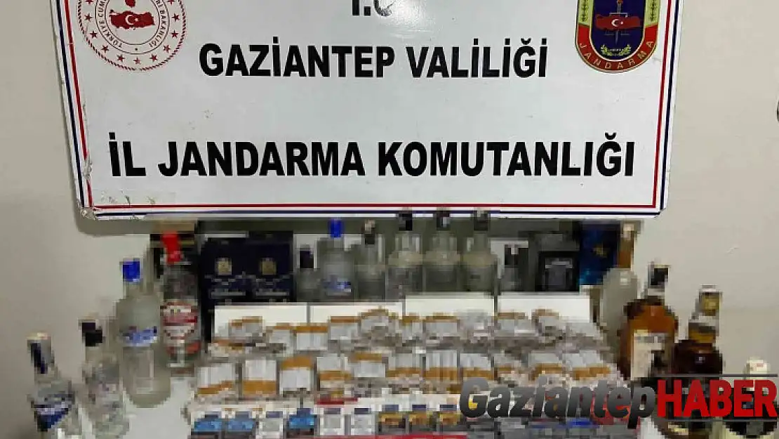 Gaziantep'te 50 litre kaçak alkol ele geçirildi