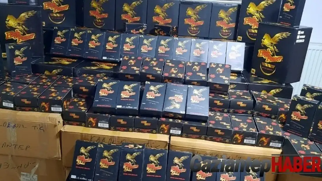Gaziantep'te 750 bin lira değerinde cinsel içerikli ürün ele geçirildi