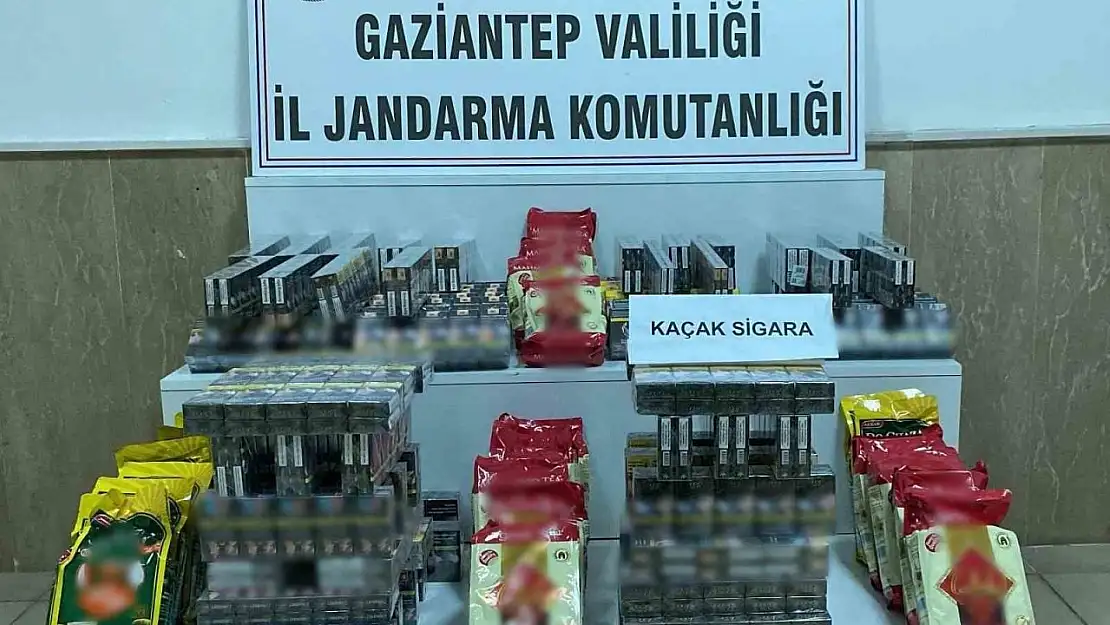 Gaziantep'te 773 bin TL değerinde kaçak malzeme ele geçirildi: 9 gözaltı
