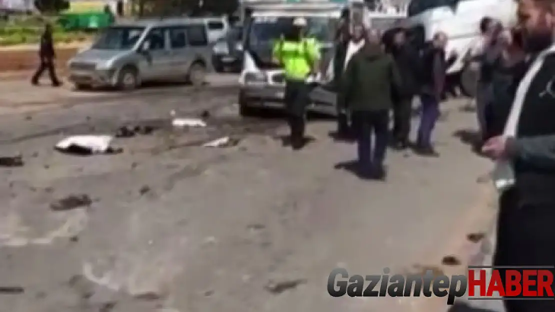 Gaziantep'te 8 aracın karıştığı zincirleme trafik kazası: 3 yaralı