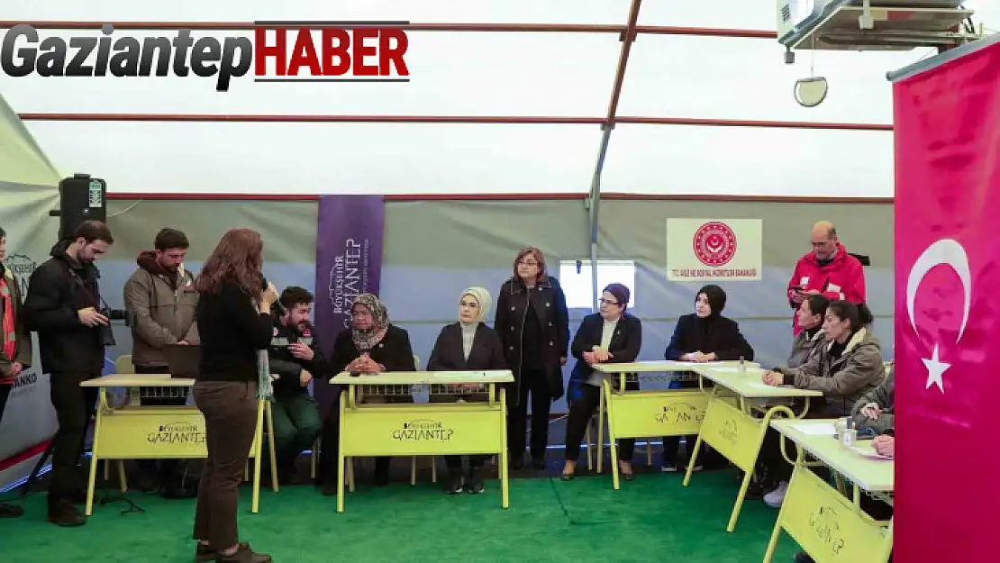 Gaziantep'te afetzede çocuklara psikososyal destek