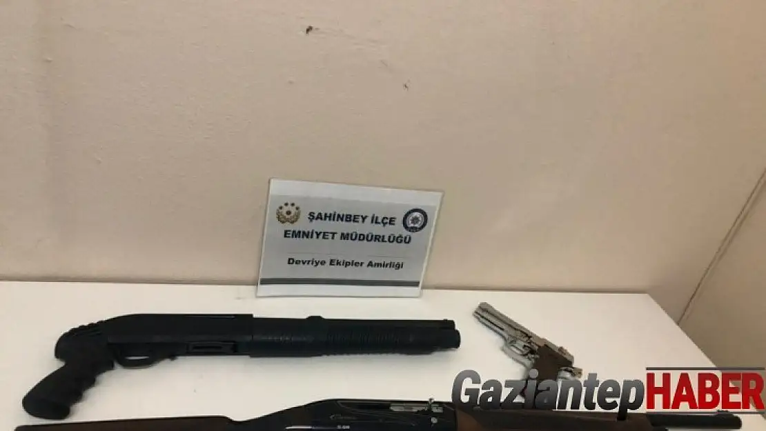 Gaziantep'te aranan 107 şüpheli şahıs yakalandı