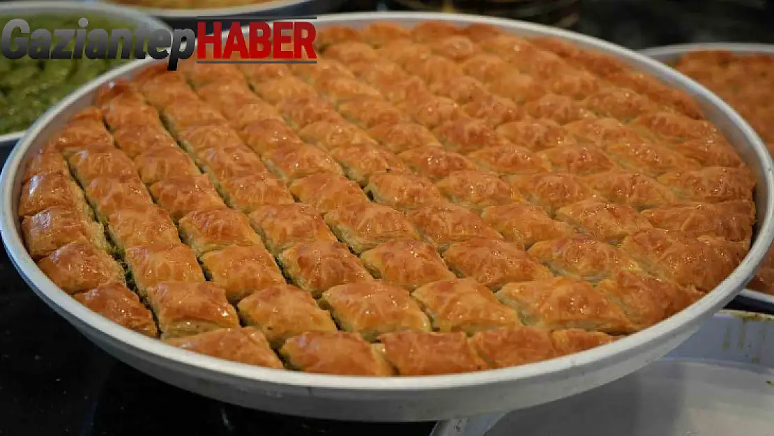 Gaziantep'te baklava satışında rekor