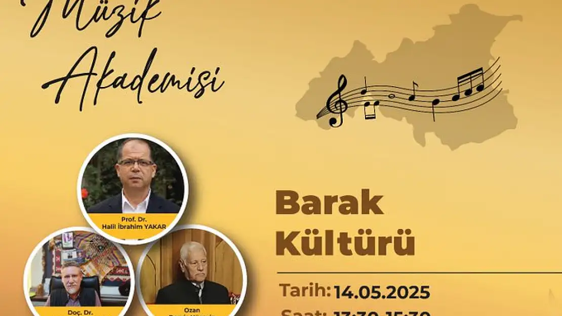 Gaziantep'te Barak Kültürü Müzik Akademisi'nde Ele Alınıyor