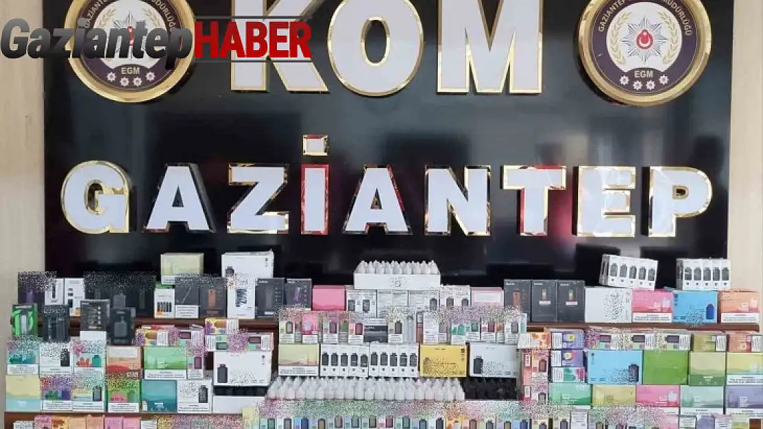 Gaziantep'te bin 490 adet gümrük kaçağı sigara ele geçirildi