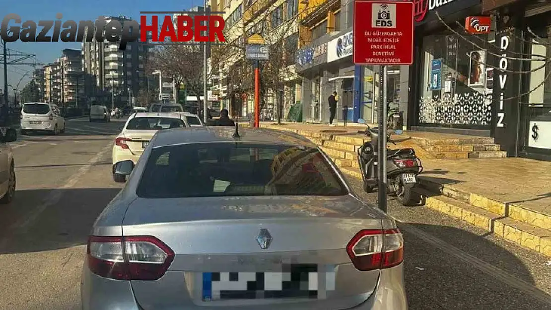 Gaziantep'te bin 513 araç trafikten men edildi