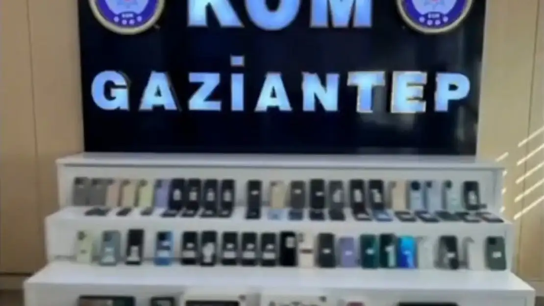 Gaziantep'te cep telefonu kaçakçılarına dev operasyon: 8 gözaltı