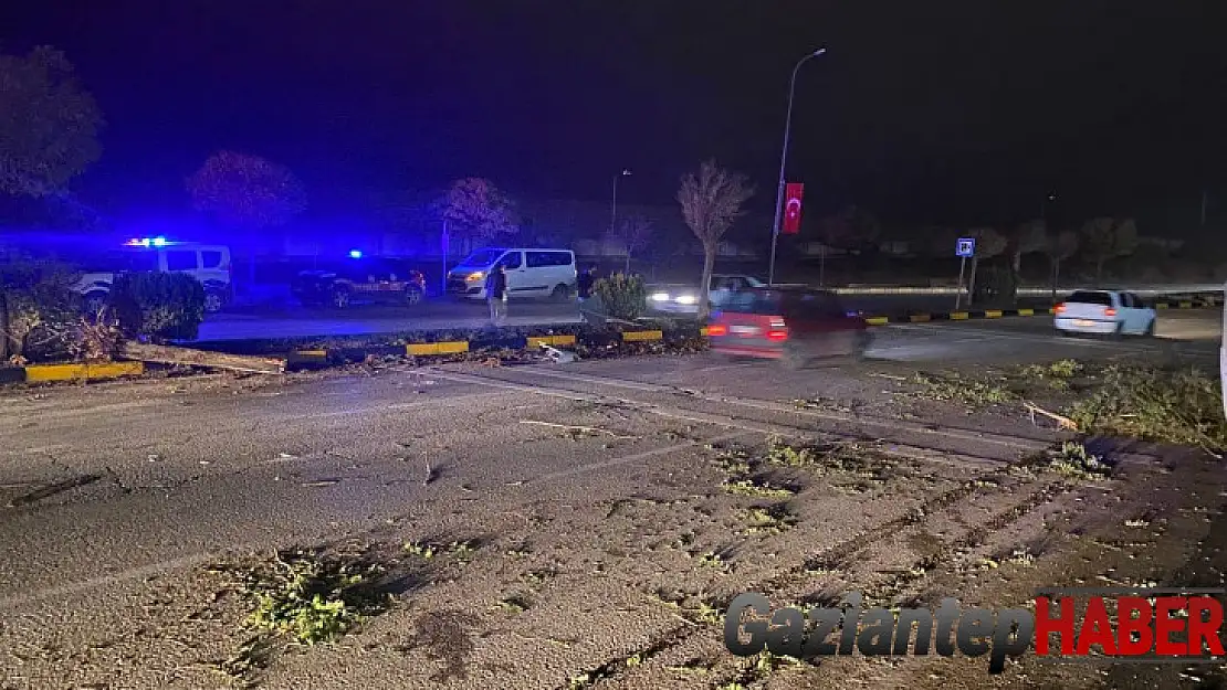 Gaziantep'te çevik kuvvet aracı kaza yaptı: 5 yaralı