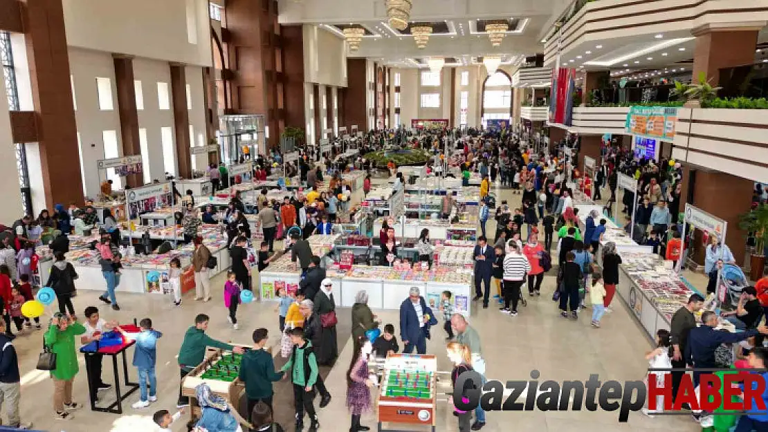 Gaziantep'te çocuk şenliğine yoğun ilgi