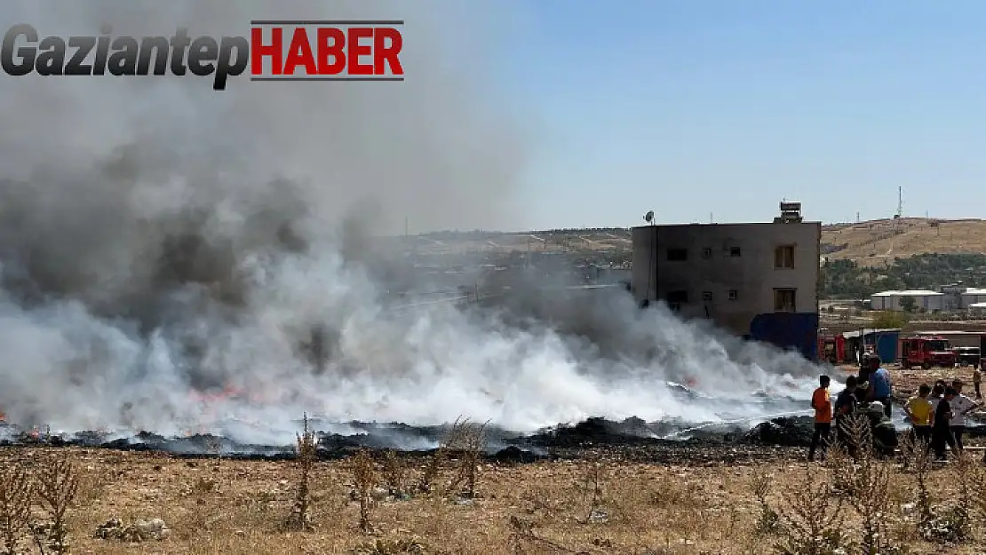 Gaziantep'te çöplük alanda çıkan yangın kontrol altına alındı