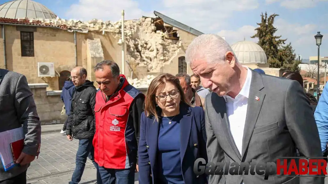 Gaziantep'te depremde zarar gören tarihi yapılar restore edilecek