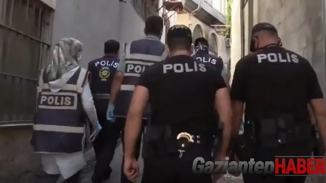 Gaziantep'te drone destekli sıkı denetim