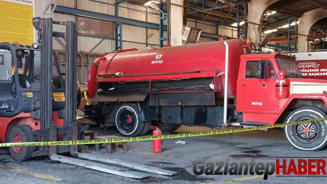 Gaziantep'te fabrikada patlama: 2 ölü