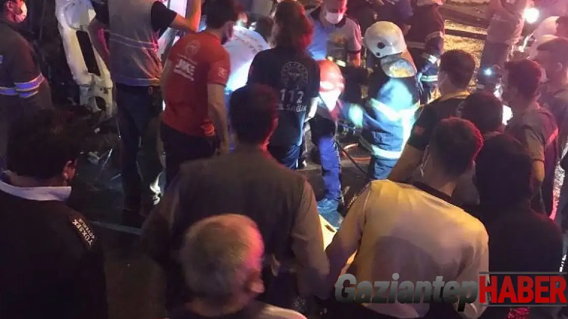 Gaziantep'te feci kaza