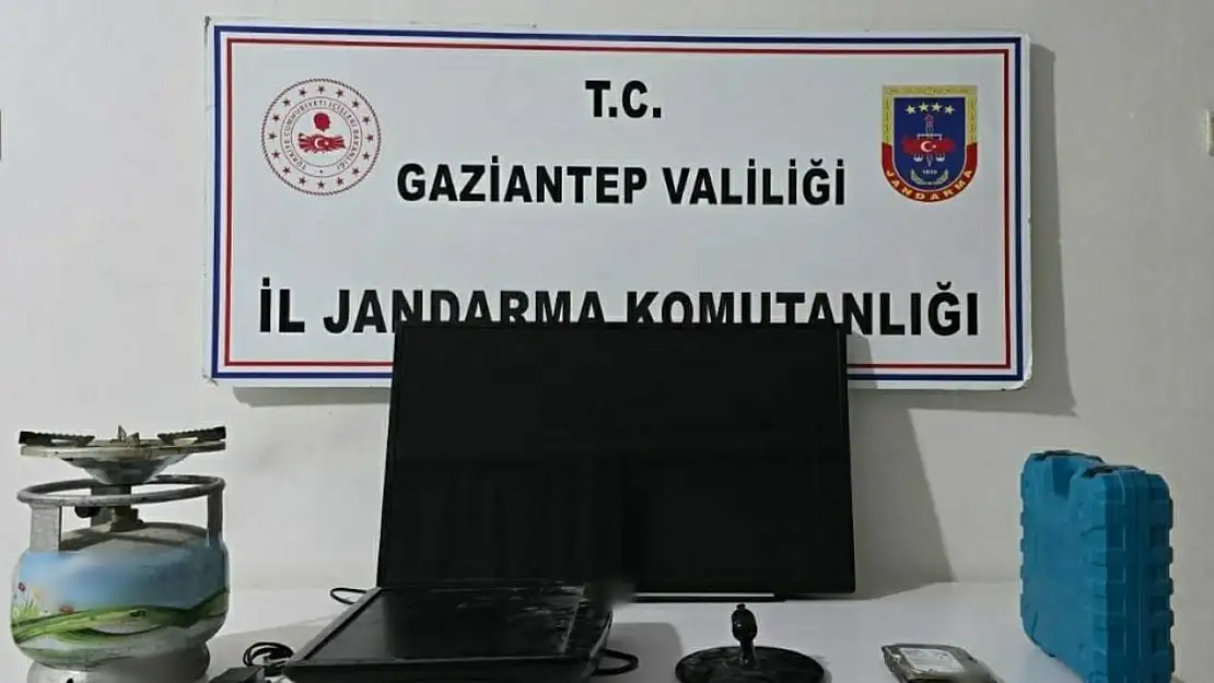 Gaziantep'te hırsızlık şüphelisi 35 şahıs tutuklandı