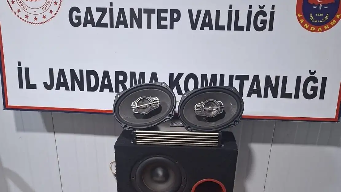Gaziantep'te hırsızlık şüphelisi 26 şahsı jandarma yakaladı