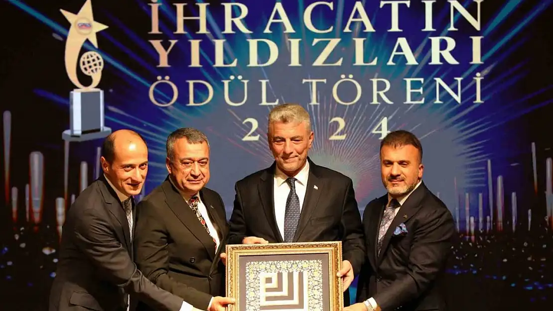 Gaziantep'te ihracatın yıldızları ödüllendirildi