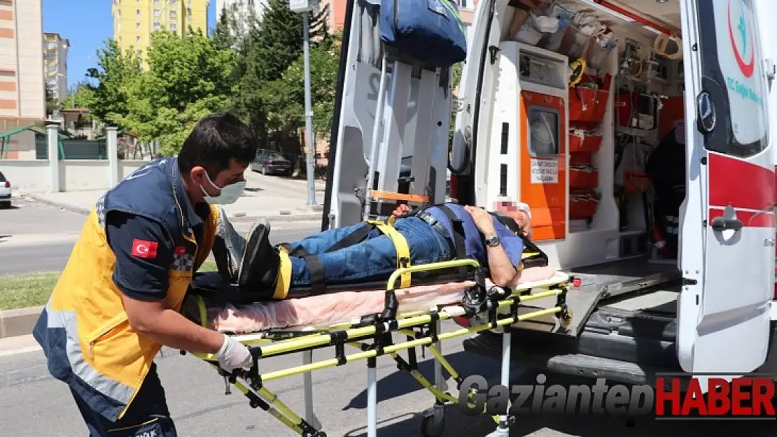 Gaziantep'te iki halk otobüsü çarpıştı: 7 yaralı