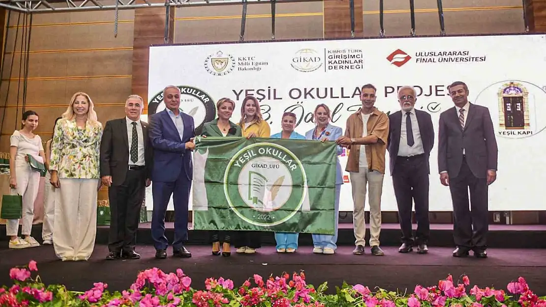 Gaziantep'te iki okula 'Yeşil Bayrak' ödülü