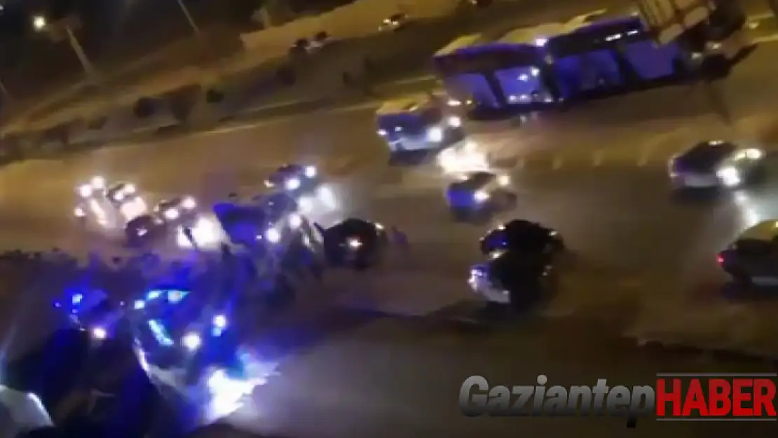 Gaziantep'te iki yolcu otobüsü çarpıştı: 12 yaralı