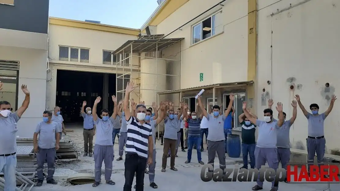 Gaziantep'te işçilerin yasal ve anayasal hakları ayak altına alınıyor.