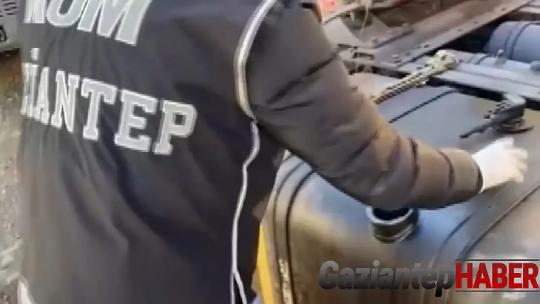 Gaziantep'te kaçak akaryakıt operasyonu: 2 gözaltı