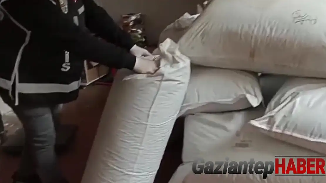Gaziantep'te kaçak çay baskını: 1 gözaltı