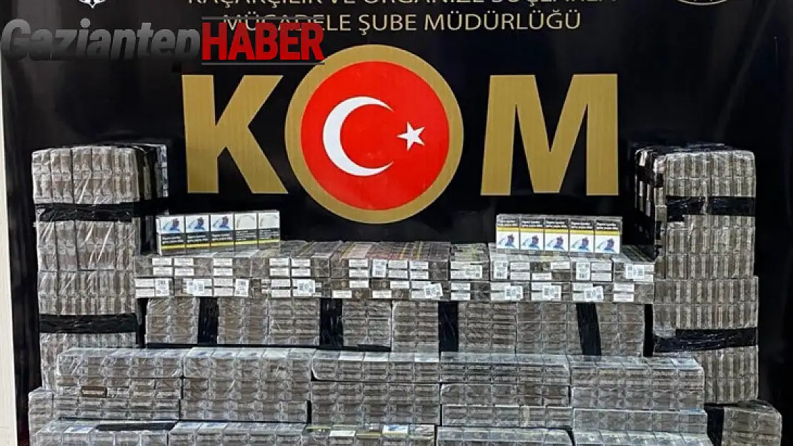 Gaziantep'te kaçak sigara operasyonu: 11 gözaltı