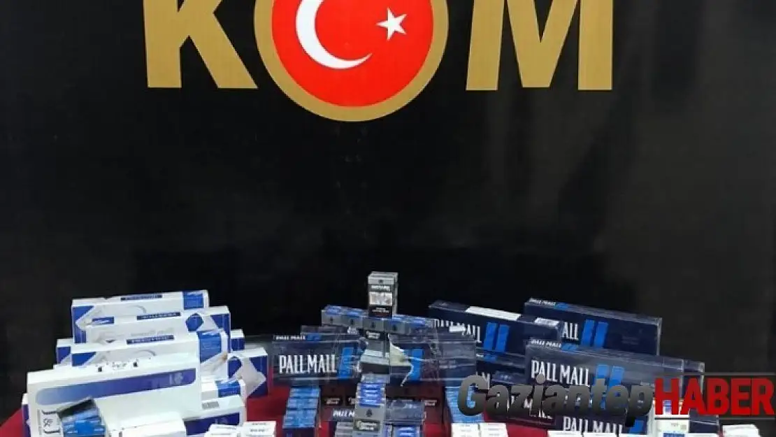 Gaziantep'te kaçak telefon ve sigara operasyonu: 3 gözaltı