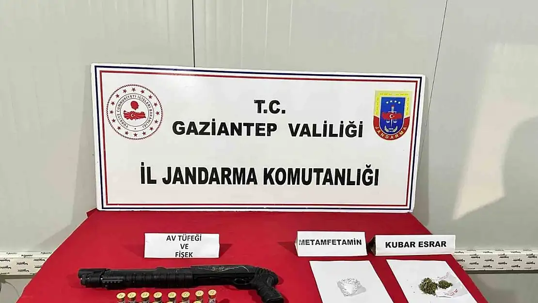 Gaziantep'te kaçakçılık ve uyuşturucu operasyonu: 21 şahıs tutuklandı