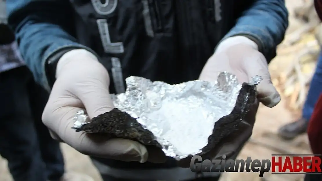 Gaziantep'te kebap mangalında uyuşturucu bulundu