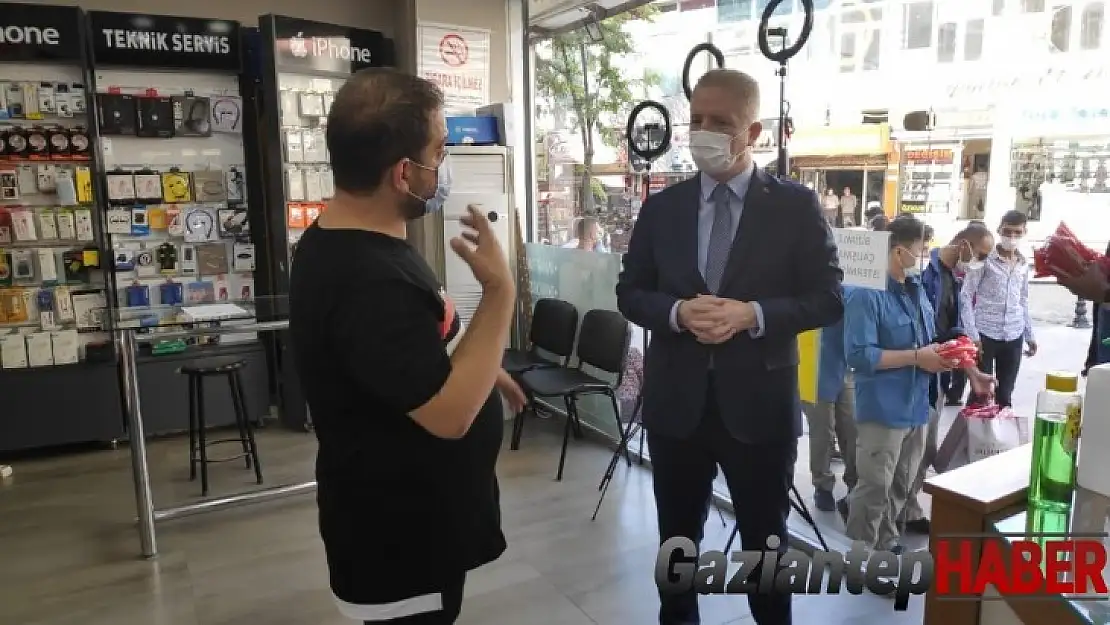 Vali Davut Gül korona virüs denetimine çıktı