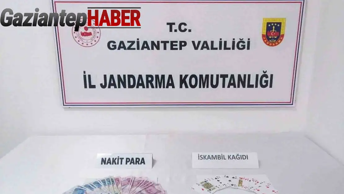 Gaziantep'te kumar ve bahis oynayanlara 'mengene' baskını