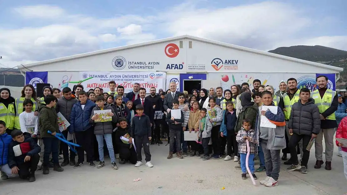 Gaziantep'te Matematik ve Eğitim Festivali düzenlendi