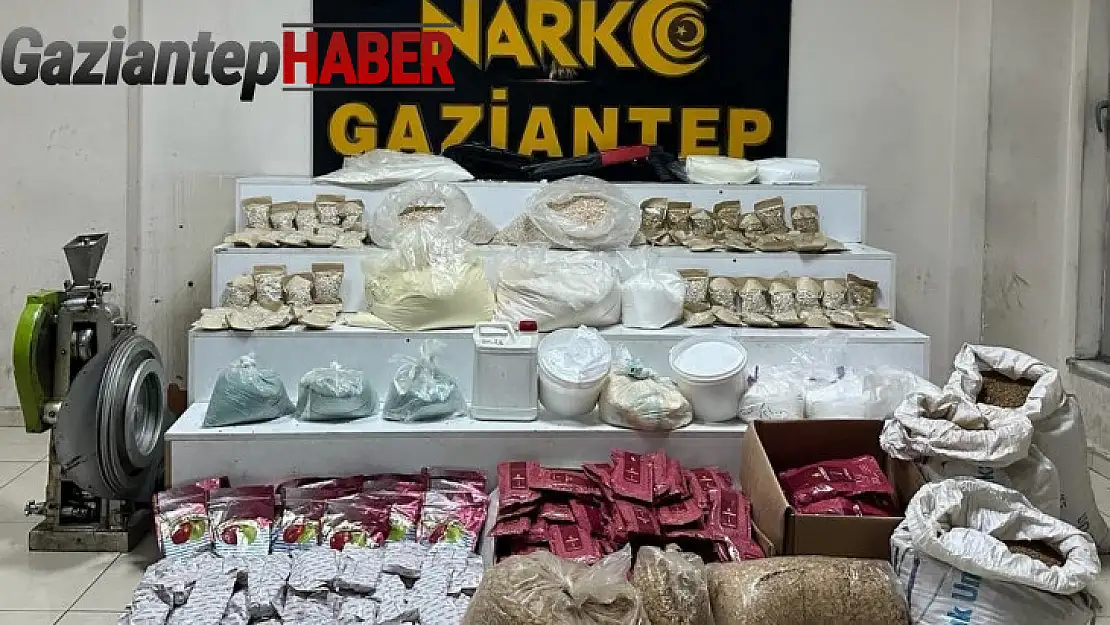 Gaziantep'te MİT destekli uyuşturucu operasyonu: 1 gözaltı