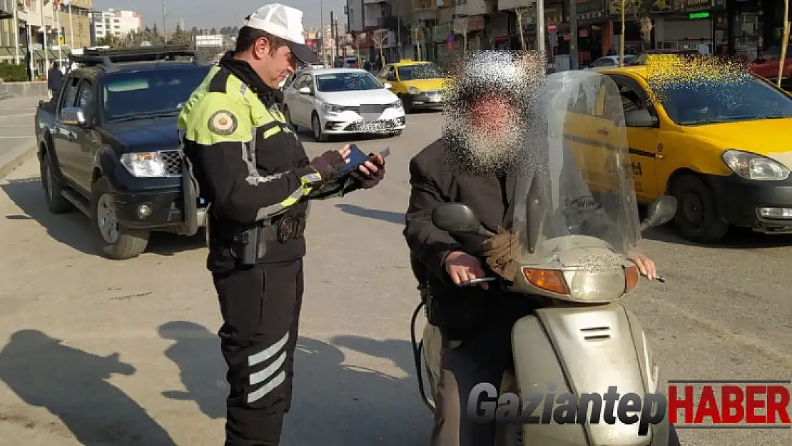 Gaziantep'te motosiklet denetimi yapıldı