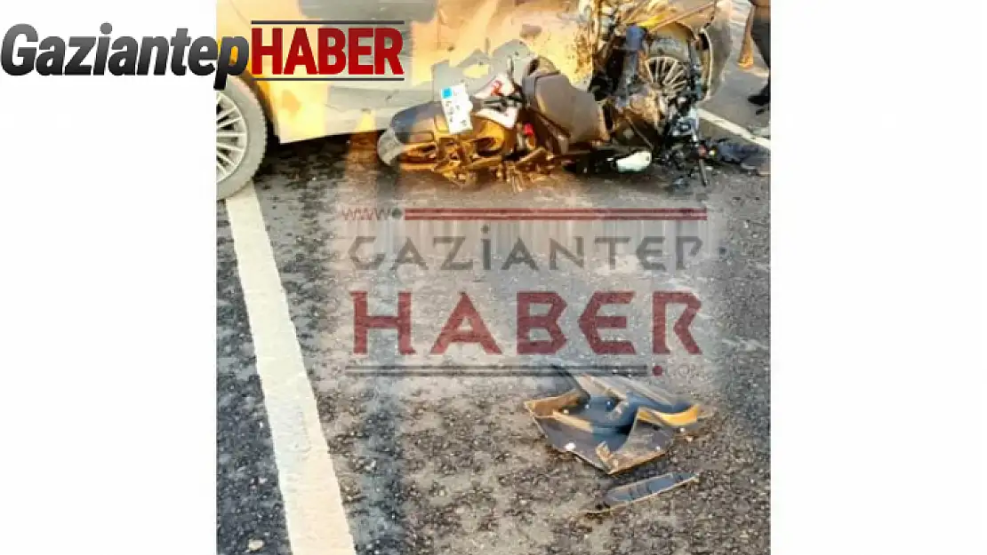 Gaziantep'te Motosiklet Kazası: Genç Kız Hayatını Kaybetti